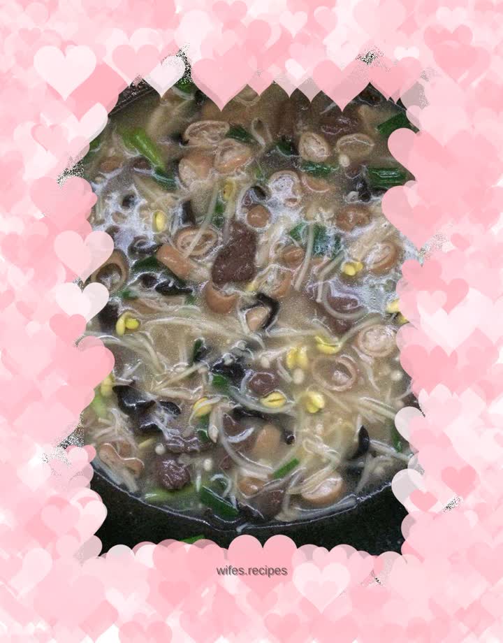 Braised large intestine