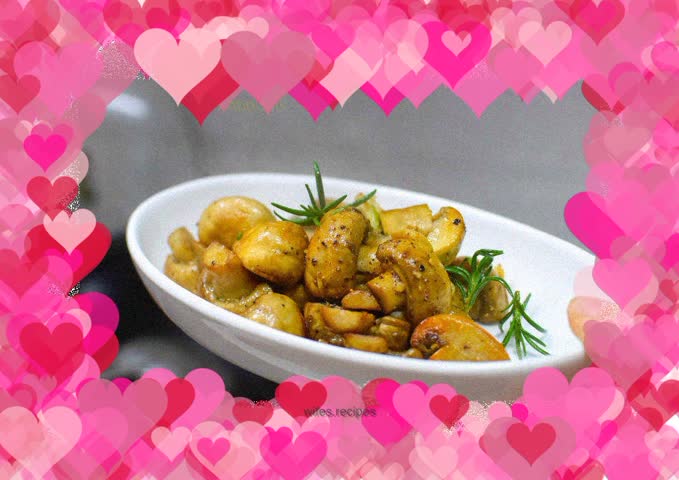 Black pepper mushrooms