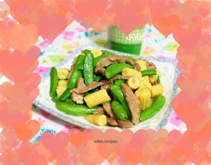 【Guangdong】Stir-fried pork with sweet beans