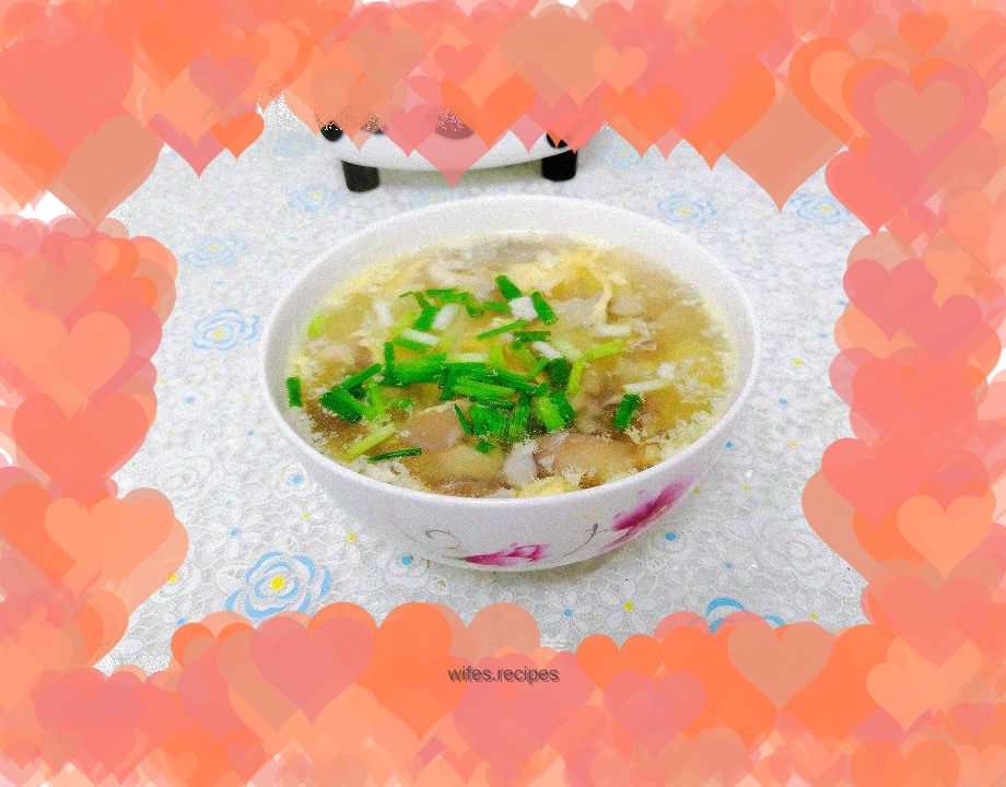 Mushroom and Egg Soup