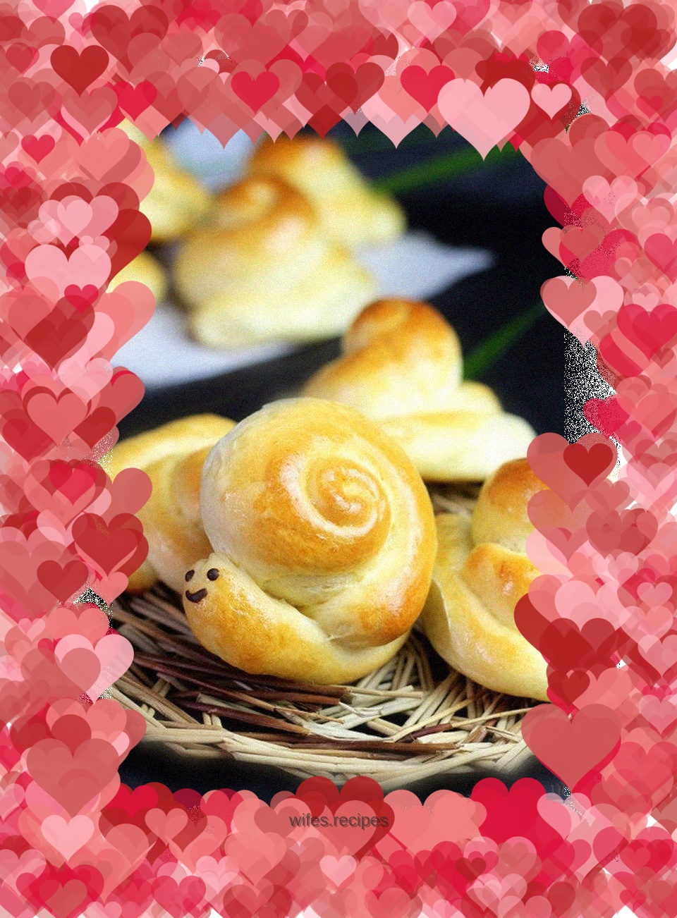 Little snail bread