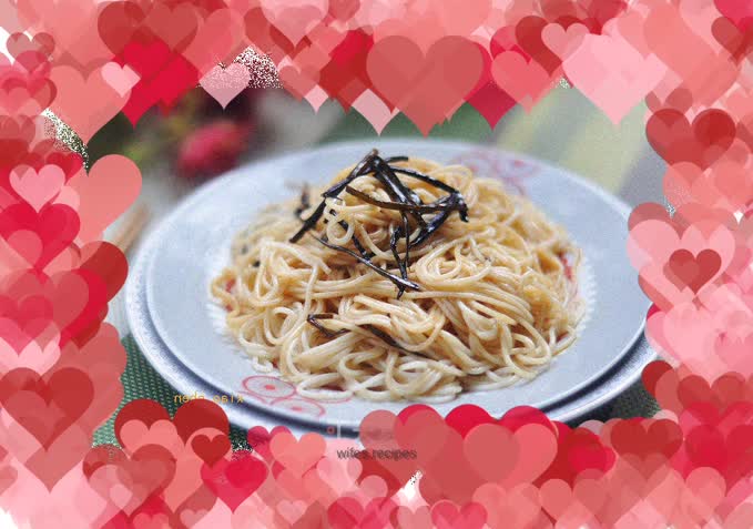 Scallion oil noodles