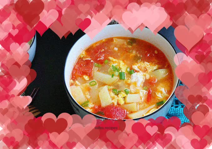 Tomato and potato soup
