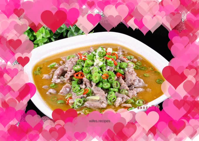 Hunan style boiled beef