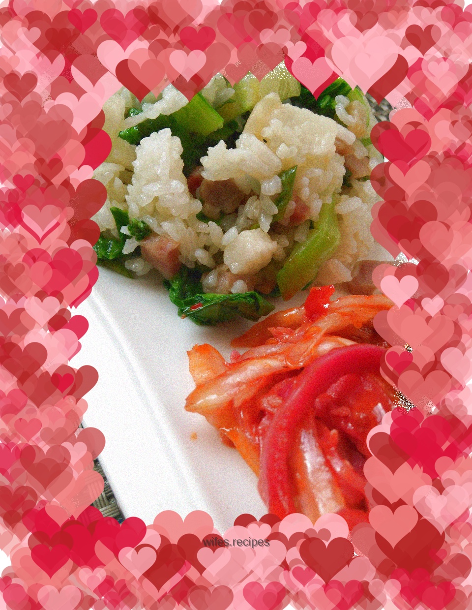 Shanghai Vegetable Rice Xiaokang Version