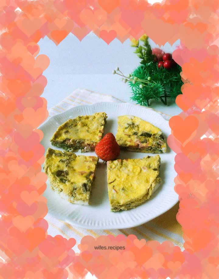 Chinese Toon Steamed Egg