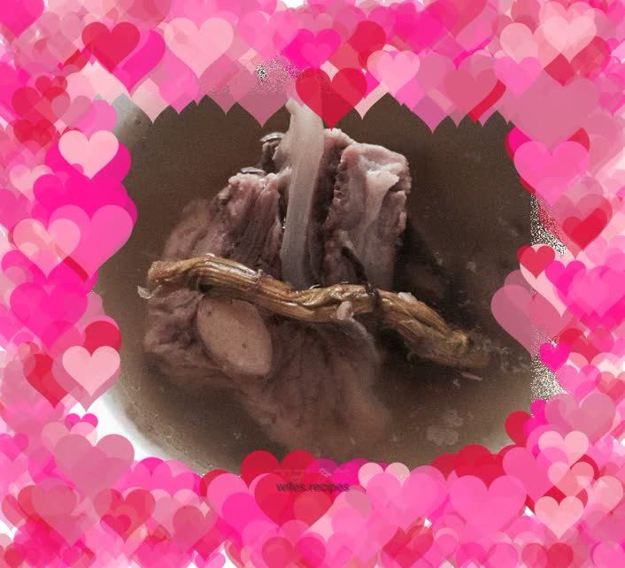 Dendrobium spine soup