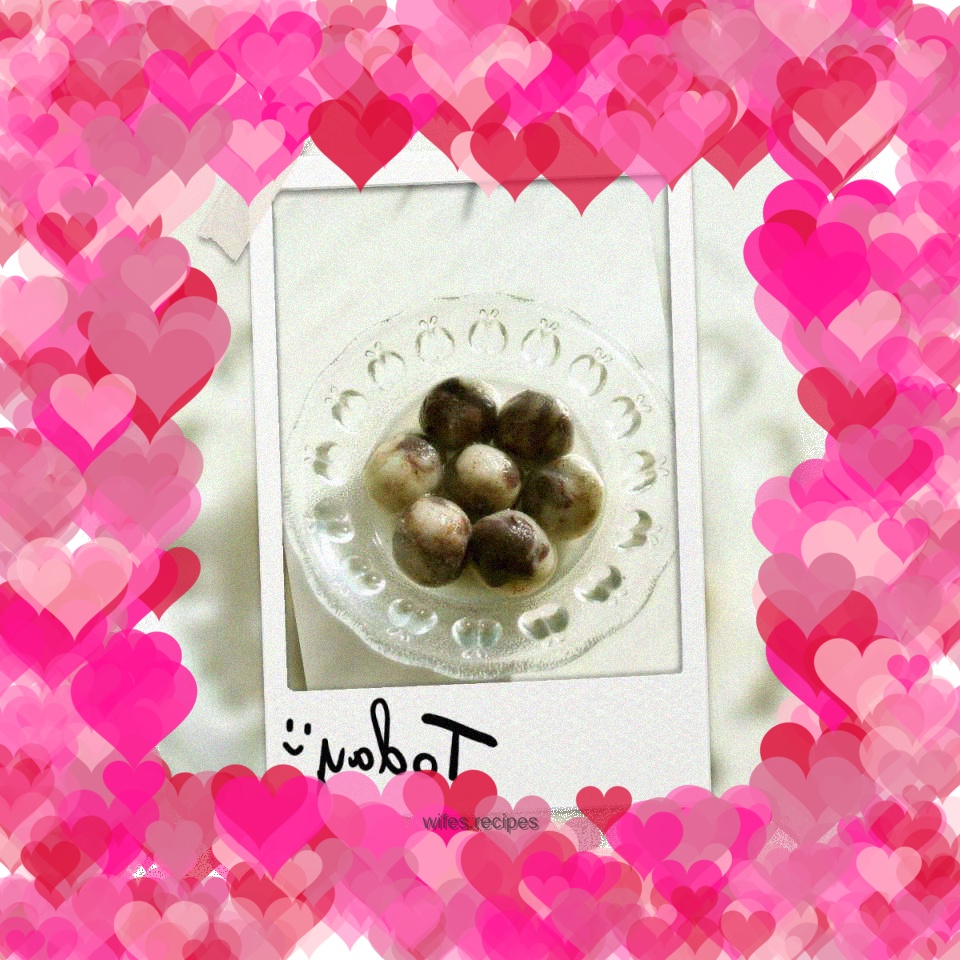 Whole grain glutinous rice balls