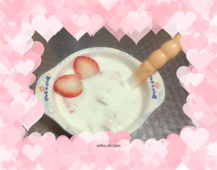 Homemade aged yogurt