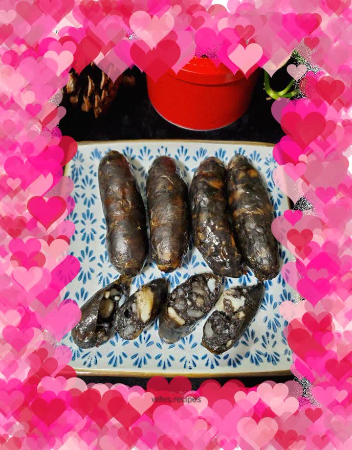 Frozen cuttlefish intestine