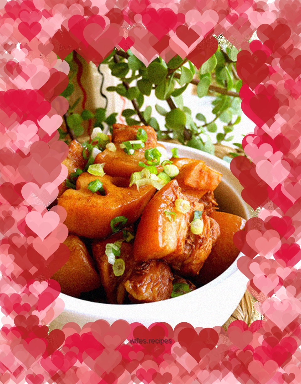 Braised Pork with Lotus Root