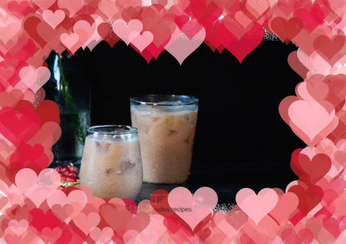 Sydney pomegranate juice in early autumn