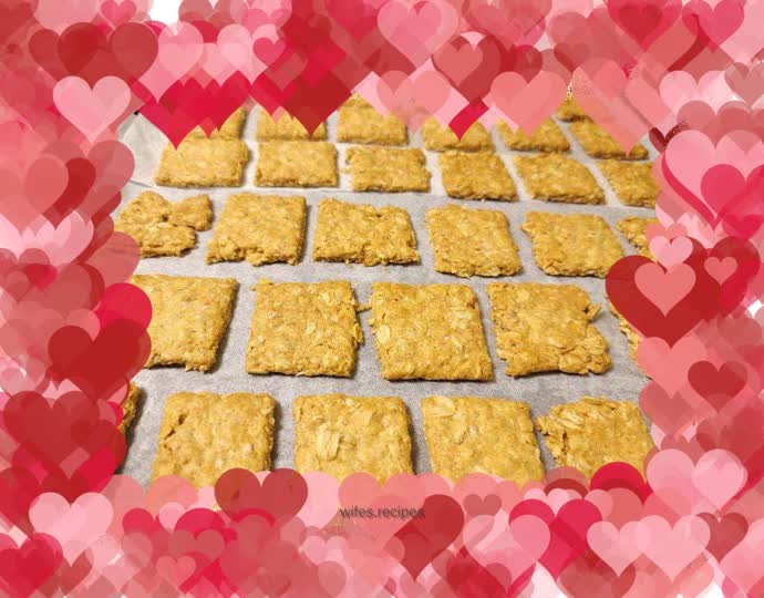 Low Sugar Oatmeal Shortbread Cookies