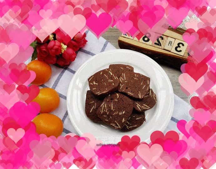 Cocoa Almond Cookies