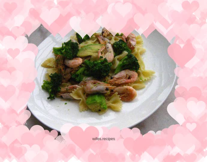 Arctic Shrimp and Avocado Butterfly Powder