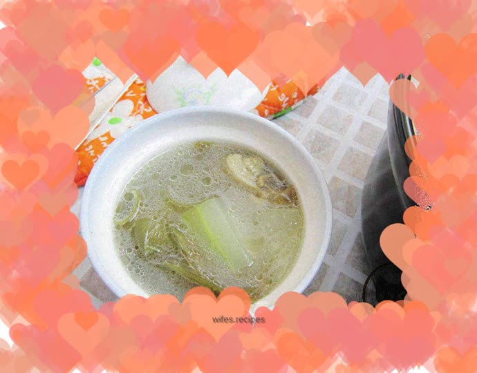 Winter Melon, Pork Ribs and Seaweed Soup