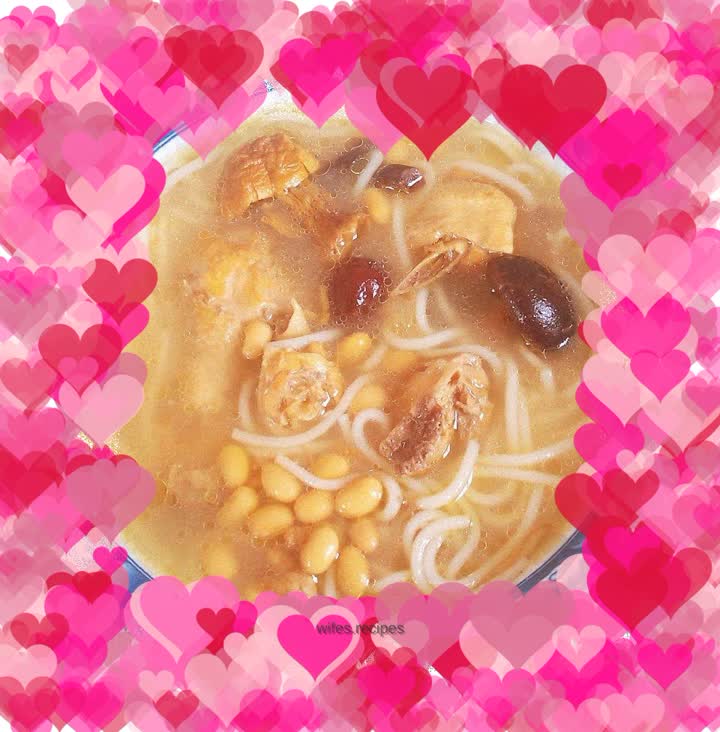 Chicken rice noodles