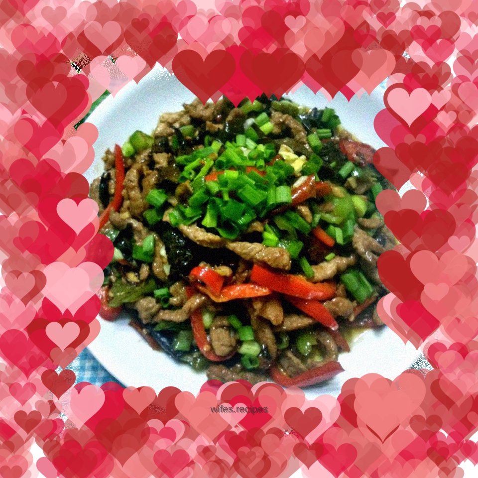 Fish-flavored shredded pork