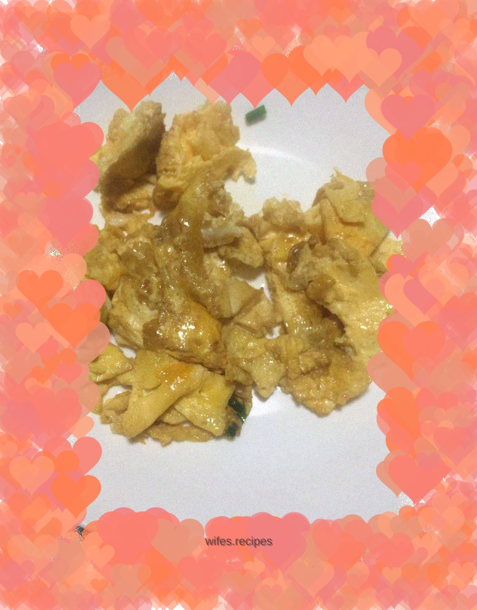 Soy sauce omelette