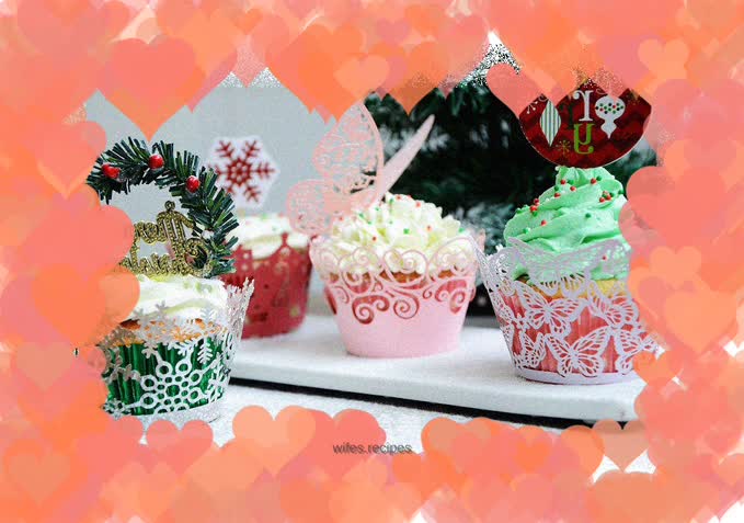 Christmas cupcakes