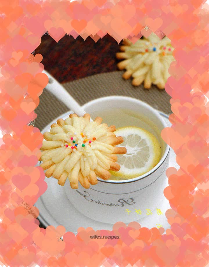 [Handmade chrysanthemum biscuits]---Create a simulated biscuit with your own hands that is better than the mold