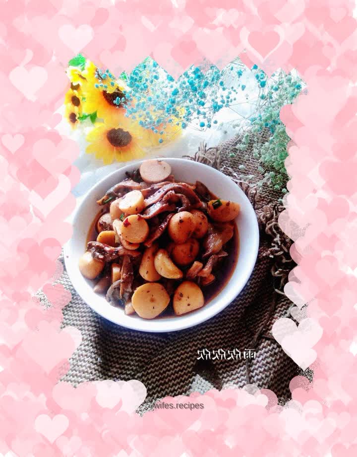 Grilled taro with fennel