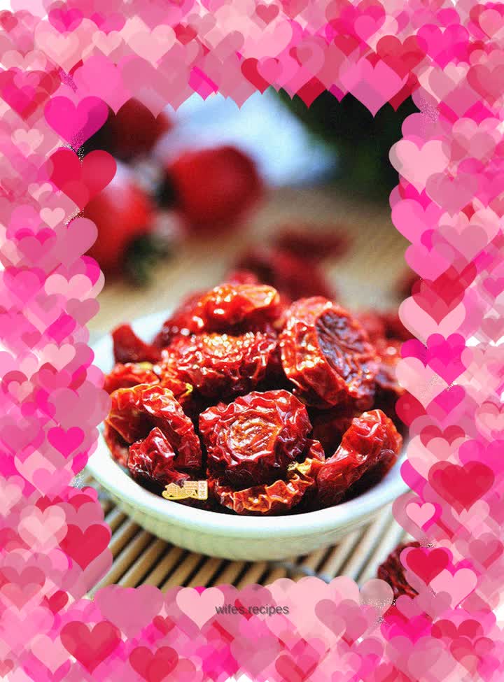 A low-fat snack for weight loss and beauty in spring - homemade sweet and sour dried tomatoes
