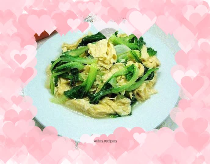 Braised Cabbage with Bean Curd