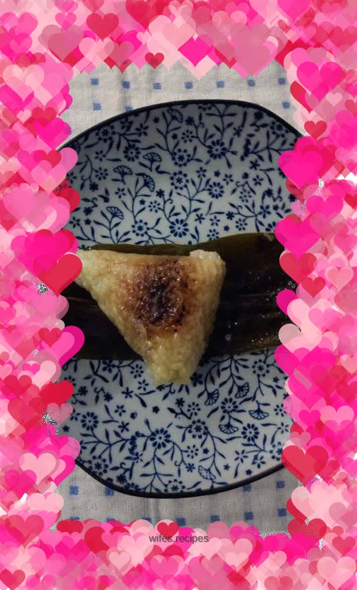 Zongzi with jujube paste