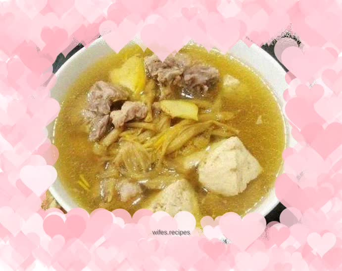 Daylily Braised Tofu