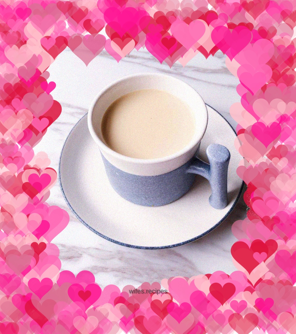 Lazy version of milk latte