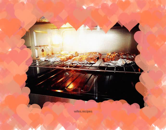 【Green Vegetable Leaves】Pear Chicken Wings