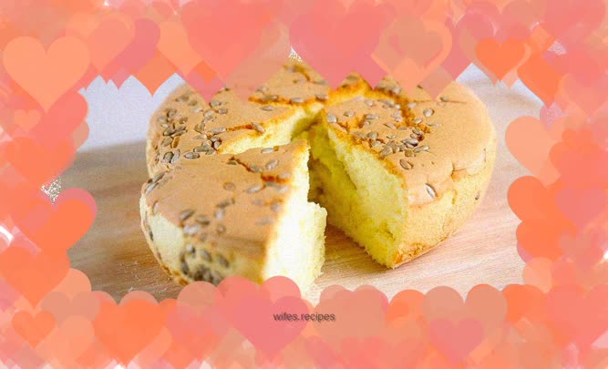 Soft melon seed cake