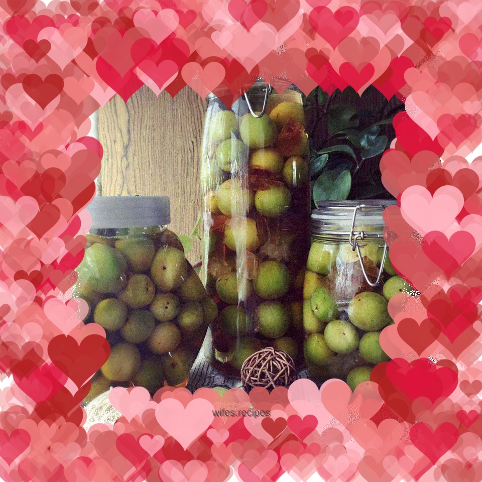 Green plum wine & plum dew