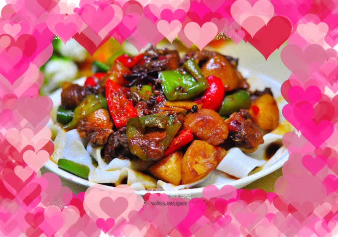 Belt Noodles Large Plate Chicken