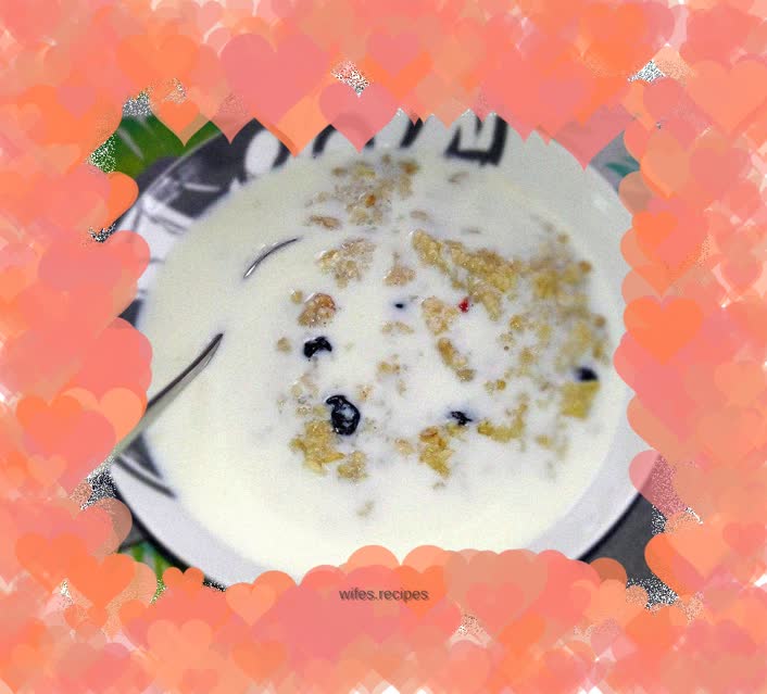 Delicious healthy breakfast