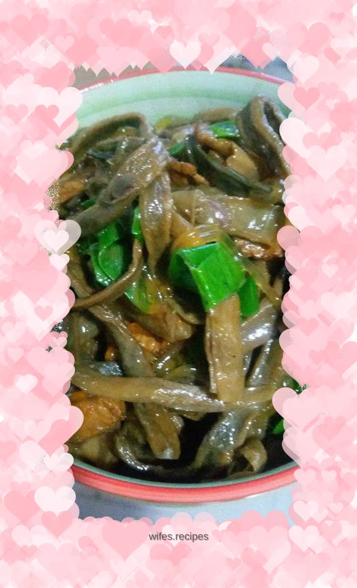 Pork Belly Stewed with Dried Beans