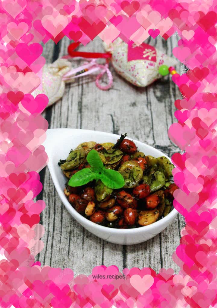 Moss Peanut Bean Cake