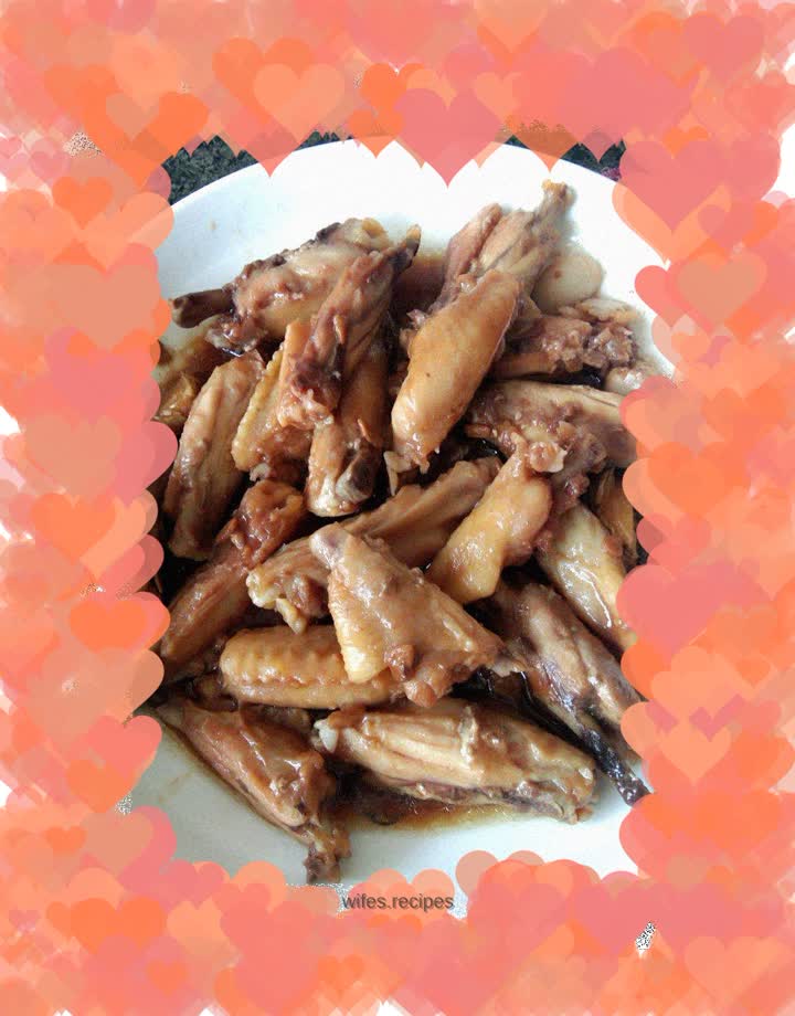 Rice cooker sweet chicken wings