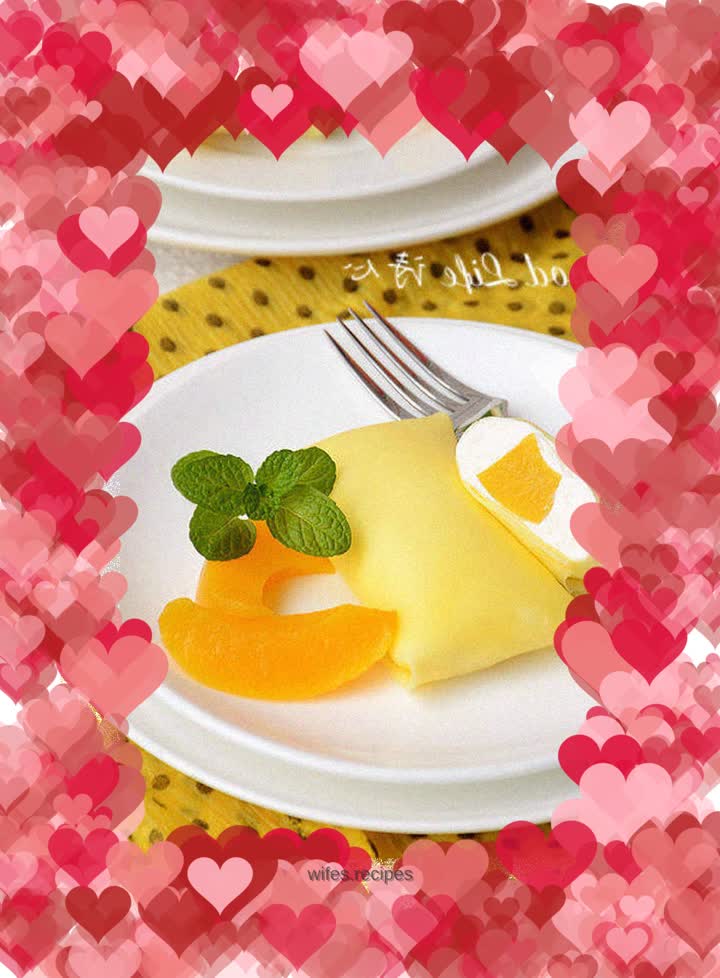 【Yellow Peach Pancake】---Homemade classic Hong Kong-style dessert