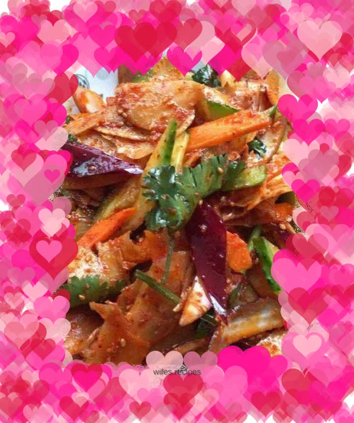 DIY self-mixed beef tendon