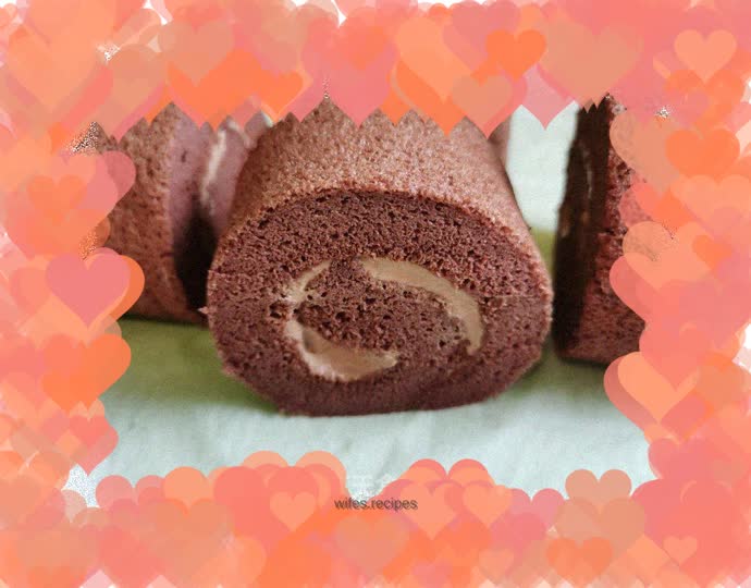 Chocolate Cocoa Cake Roll