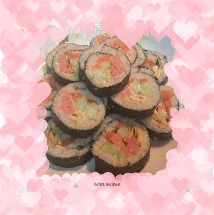 Homemade sushi🍣