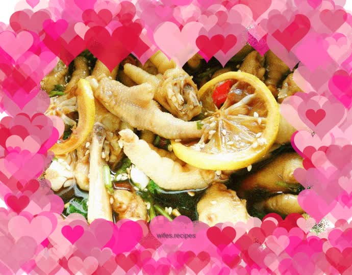 Hot and sour chicken feet