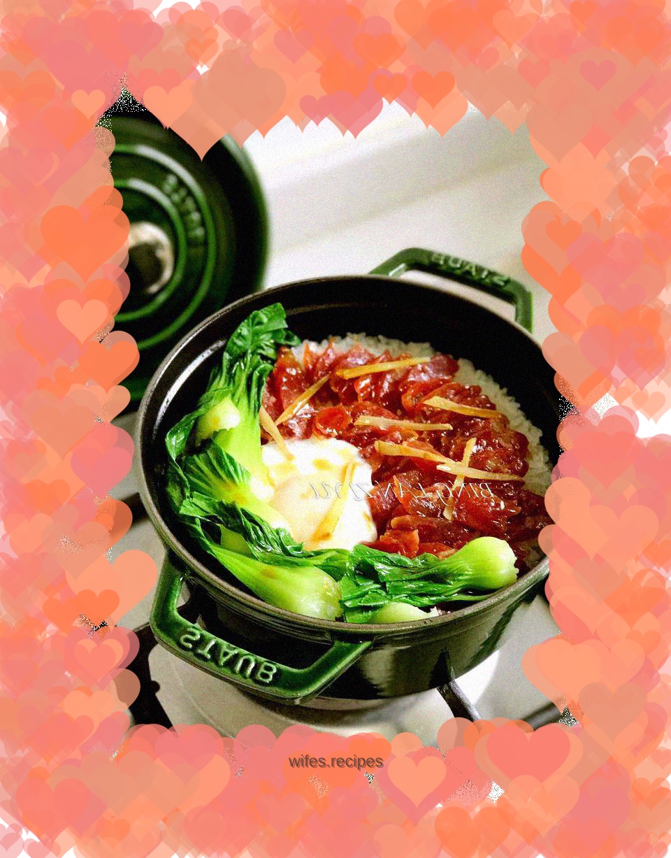 Cured Meat Claypot Rice