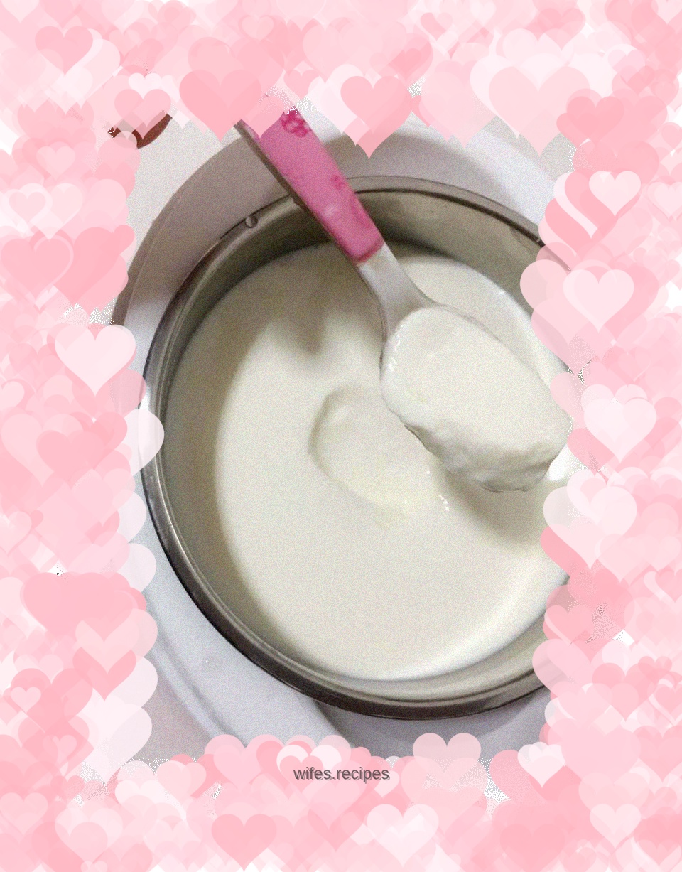 Homemade delicious yogurt