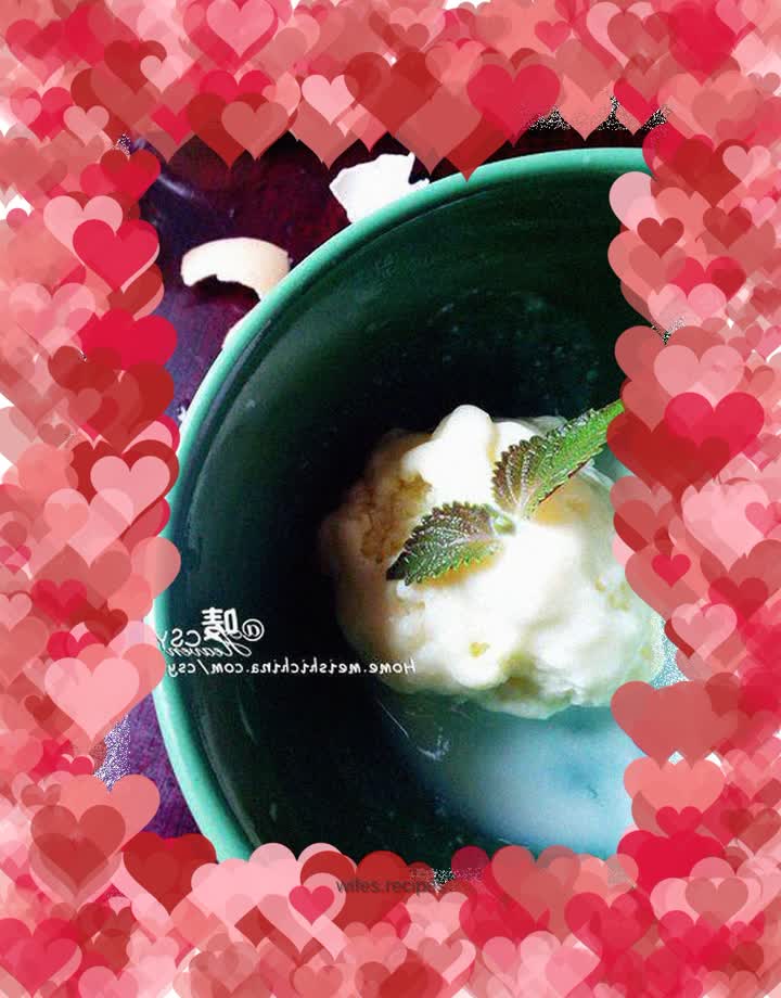 【Coconut Custard Snowball】Catch the end of summer vacation
