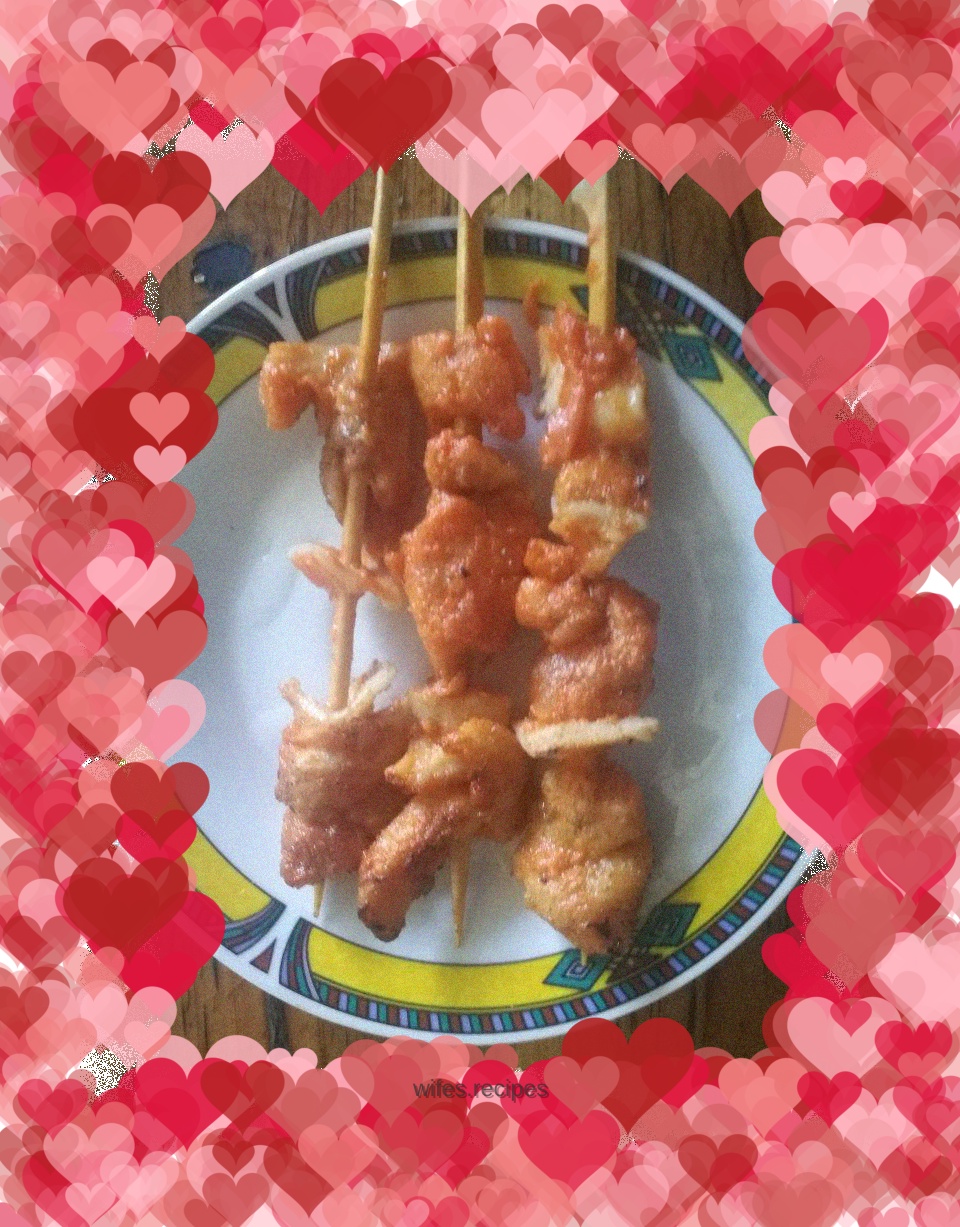 Homemade BBQ Lamb Bones