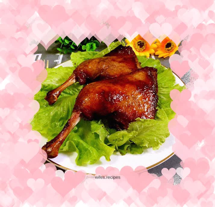 Barbeque Pork Duck Leg