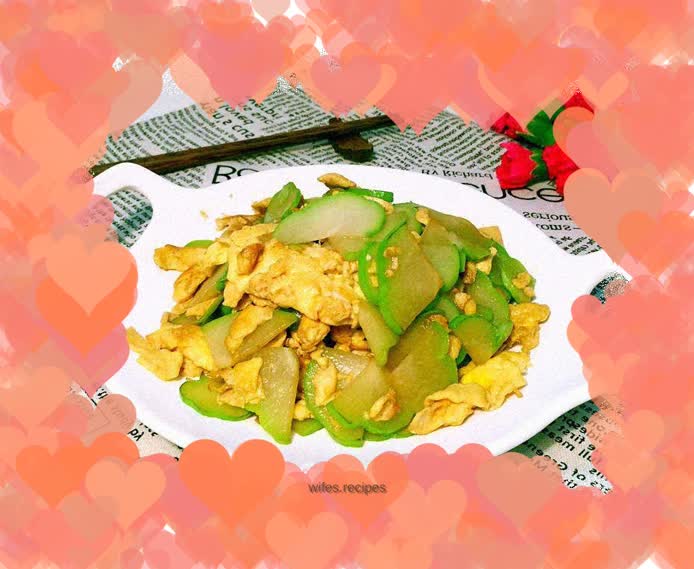 Chayote Scrambled Eggs